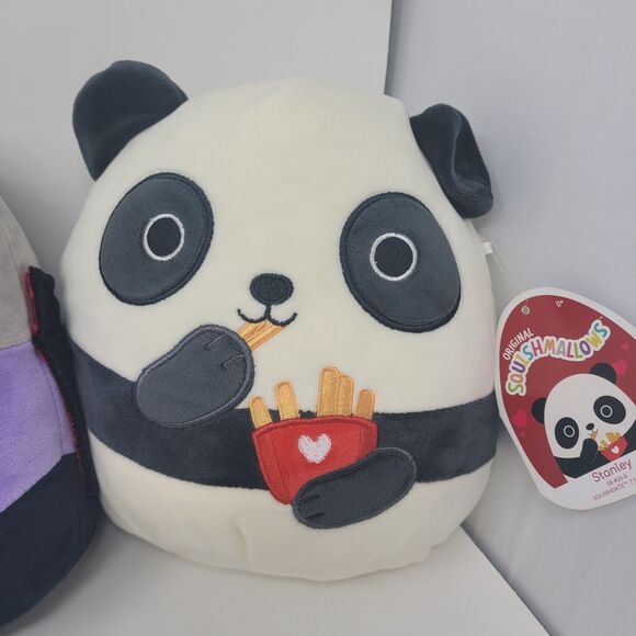 8" Squishmallow Bundle Lot Bigfoot Panda Cat Axolotl Squishmallows Vampire Rarer - Picture 5 of 8